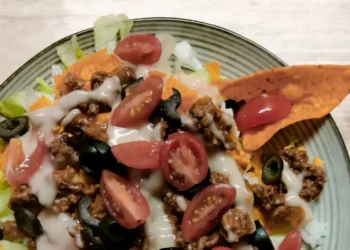 Holidays and milestones were hard to celebrate after my husband died. A taco salad helped us break through the pain.
