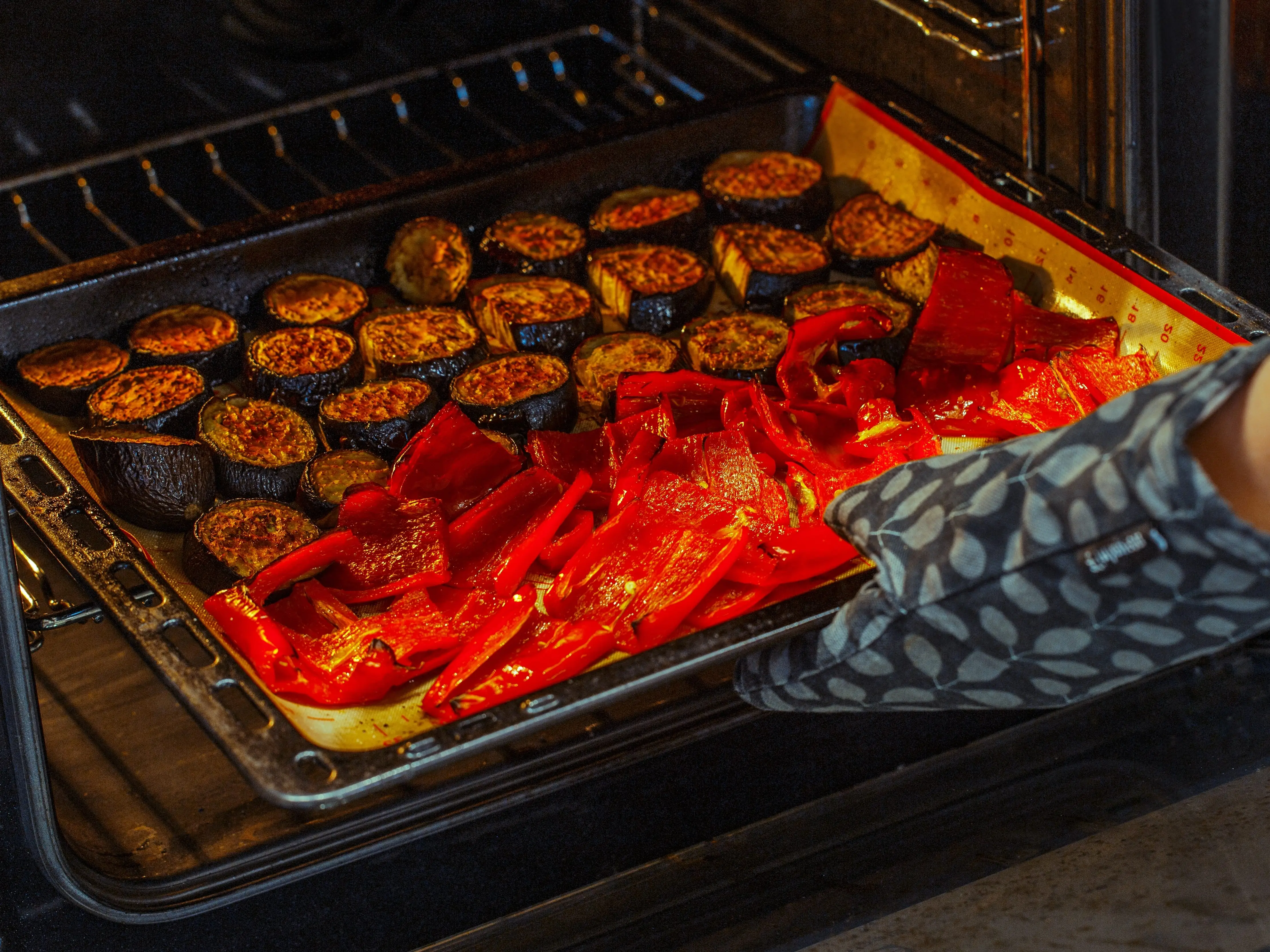 roasting vegetables