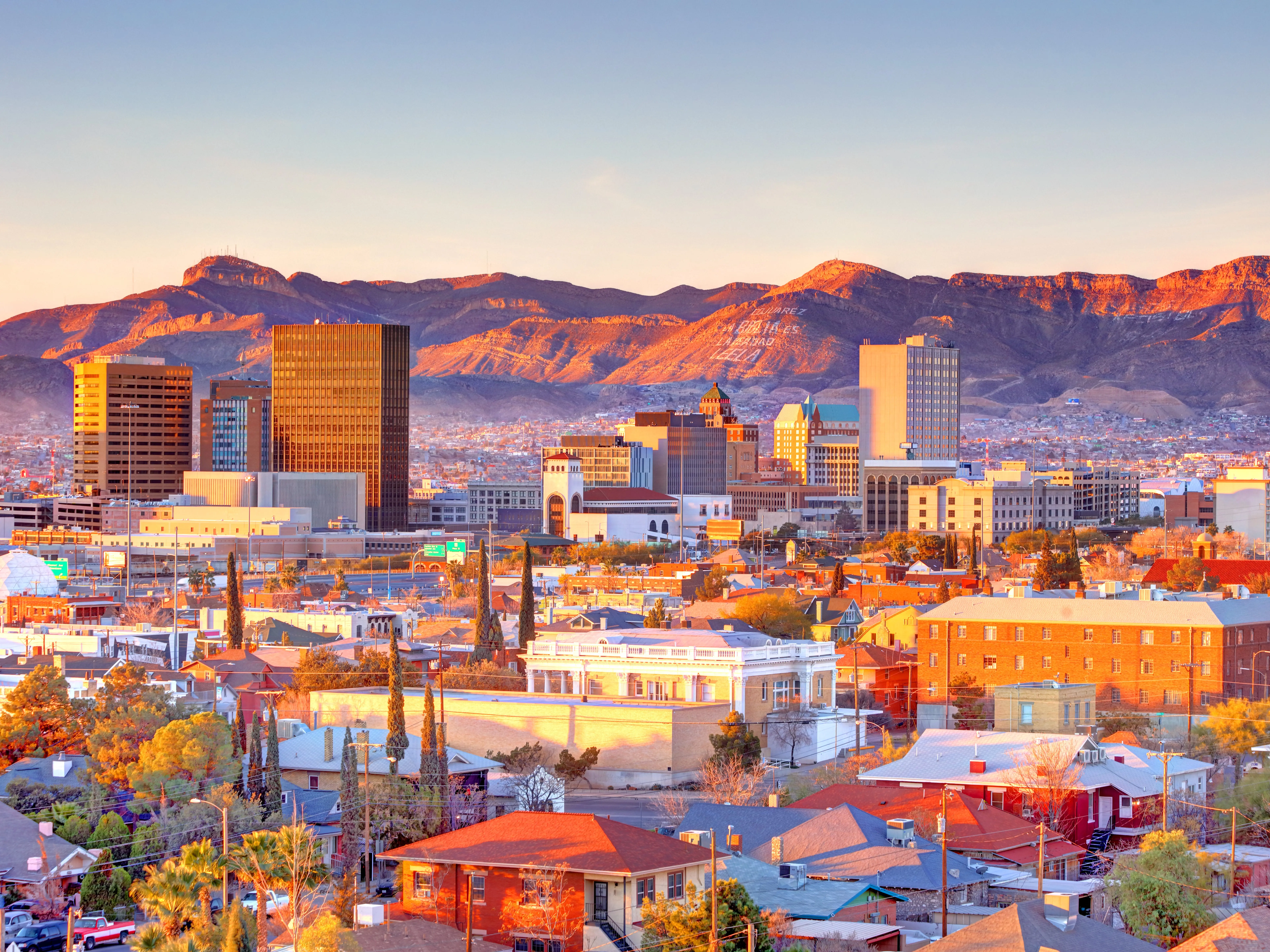 An overview of the city of El Paso, Texas.