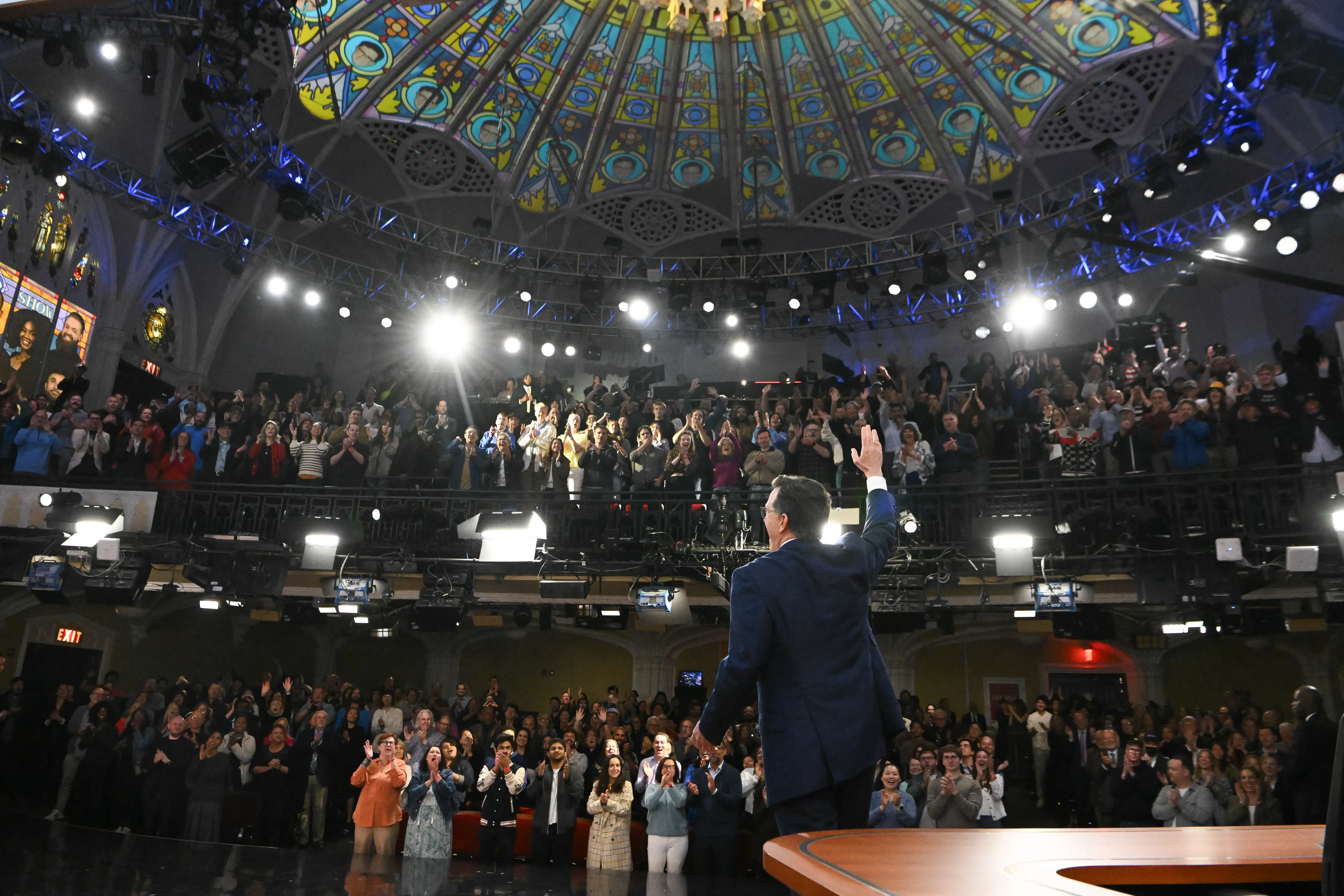 Stephen Colbert on the CBS series The Late Show with Stephen Colbert, scheduled to air on the CBS Television Network.