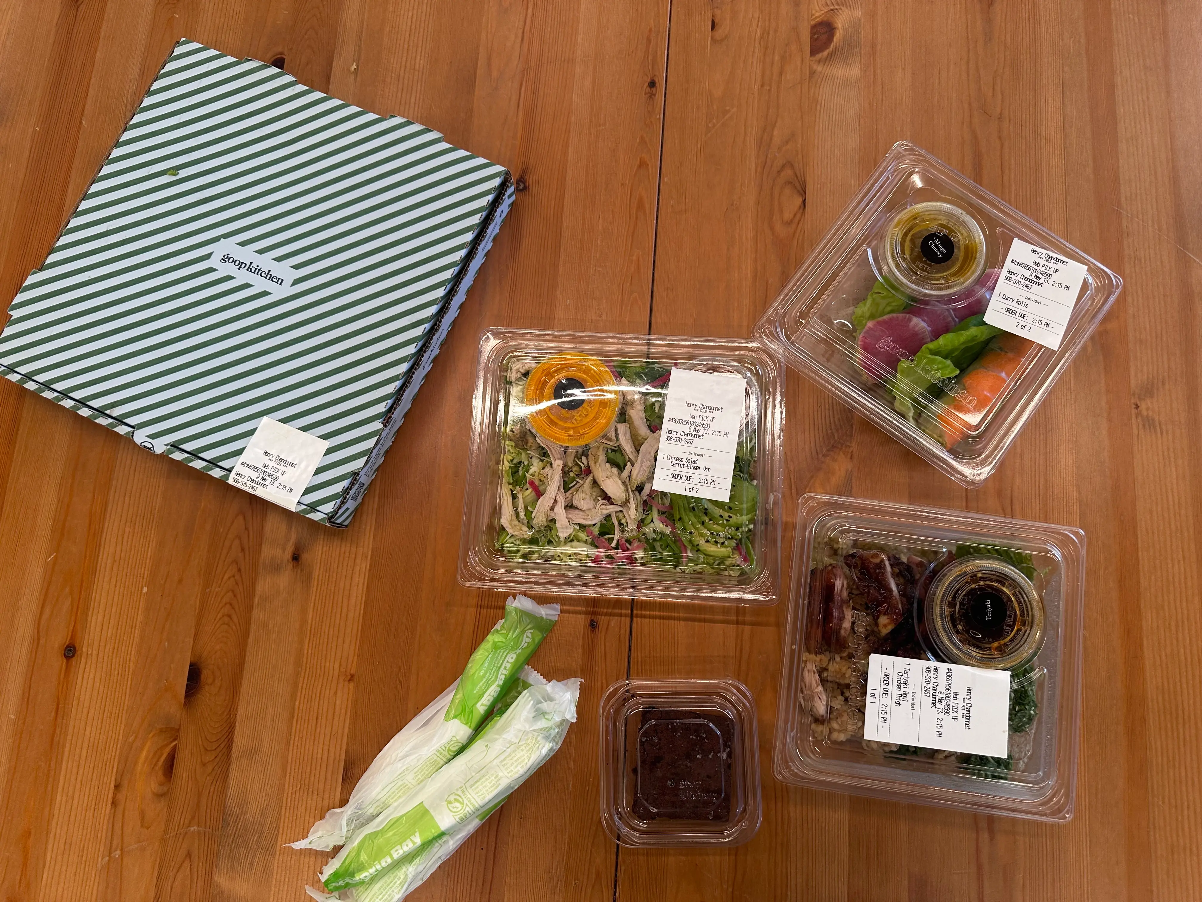 Goop Kitchen food