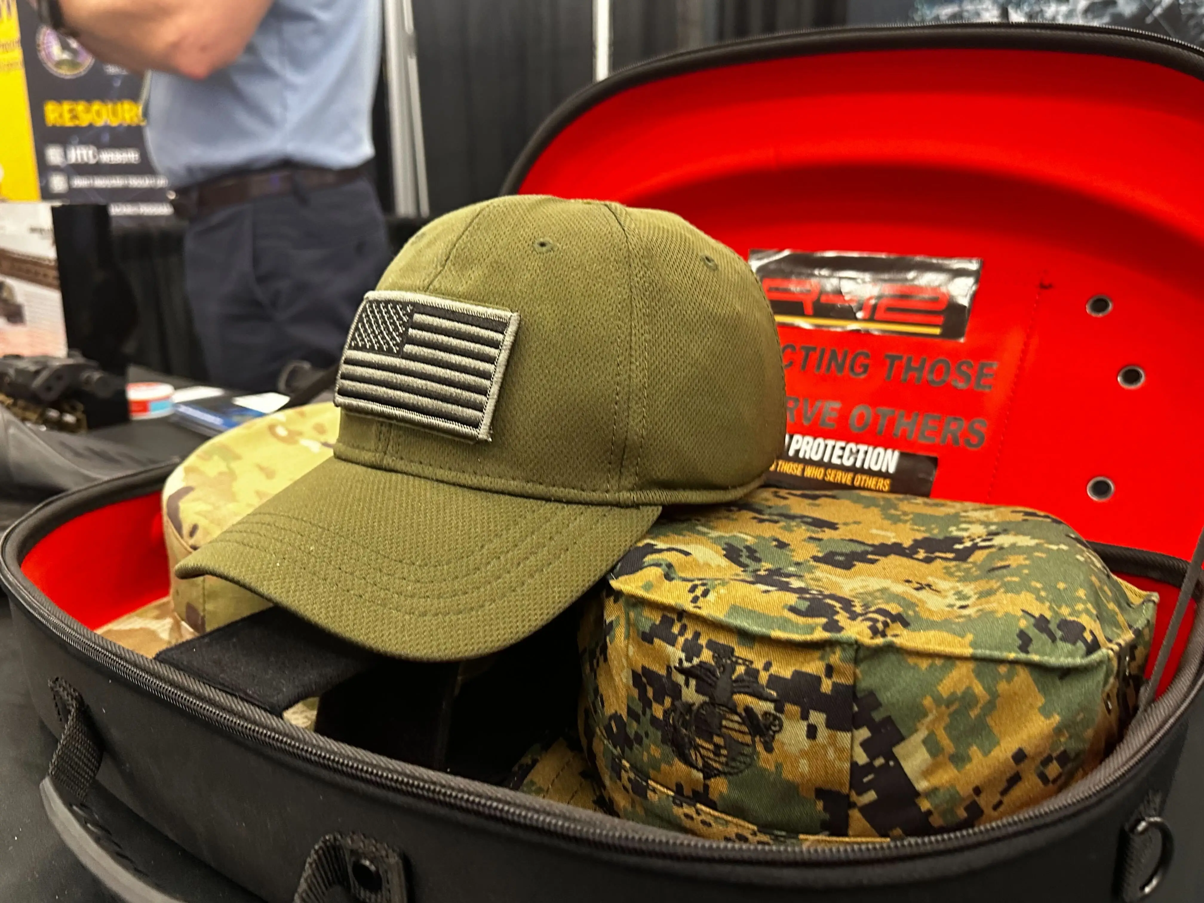 A shot of the R-12 ballistic ball cap at SOF Week 2026
