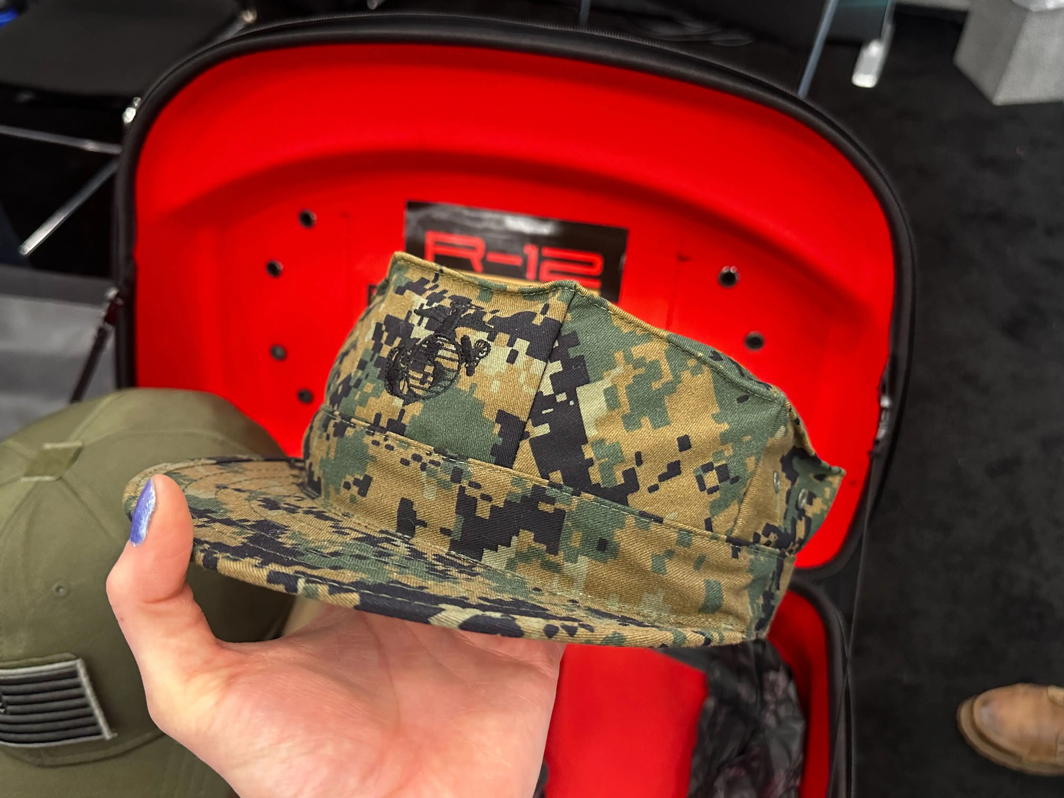 A ballistic cap