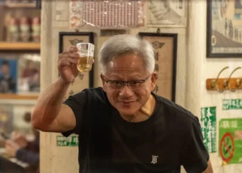 Jensen Huang is really leaning into his street-food influencer era