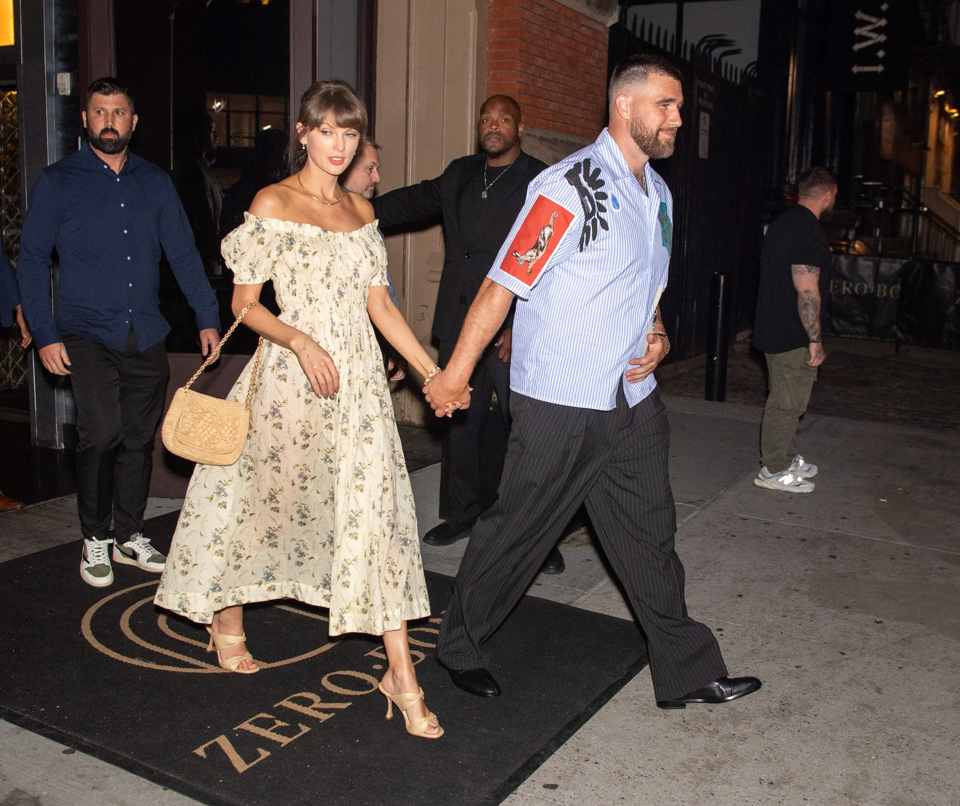 Taylor Swift and Travis Kelce in New York City on May 15.