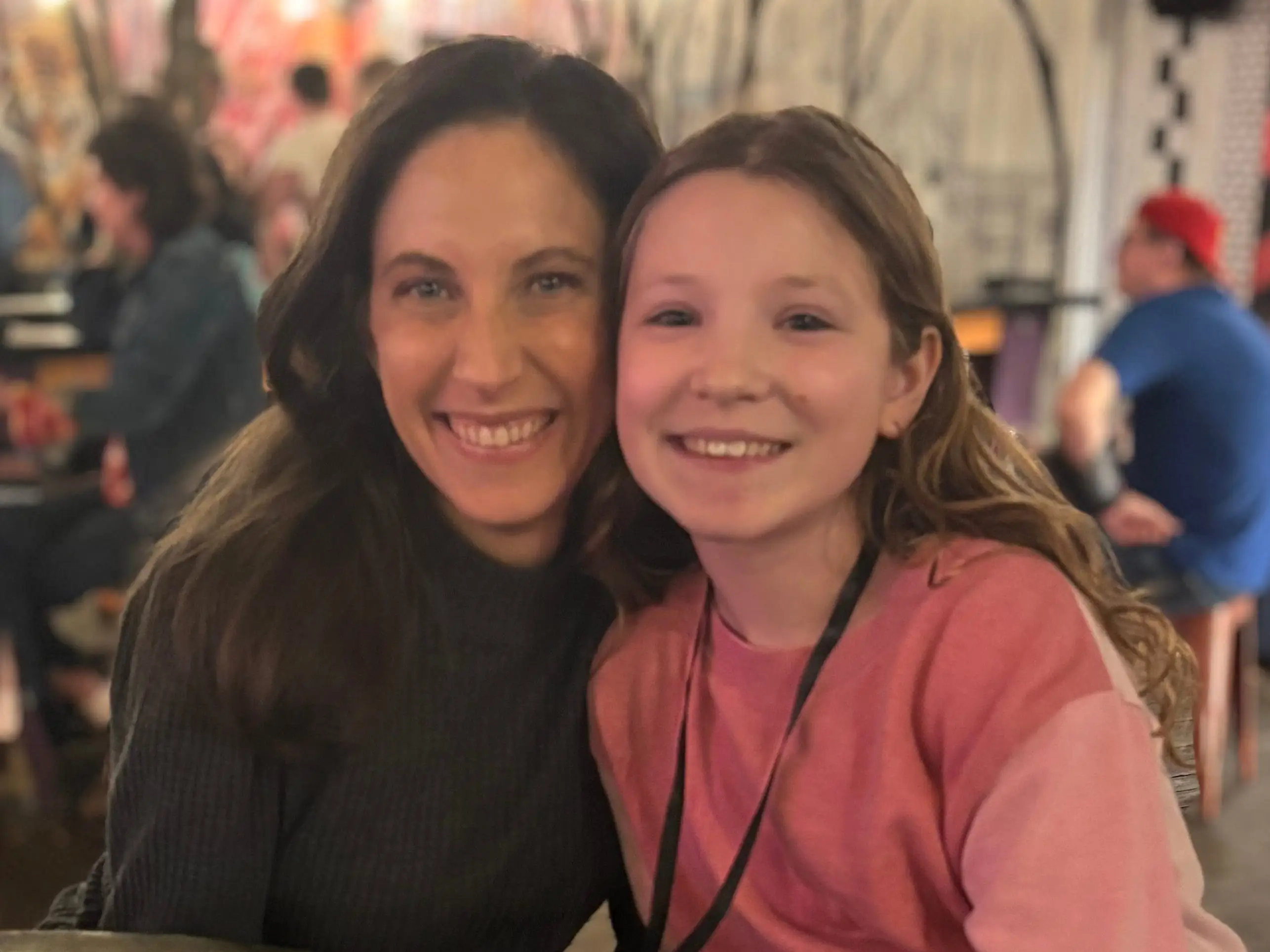Lauren Manaker and her daughter