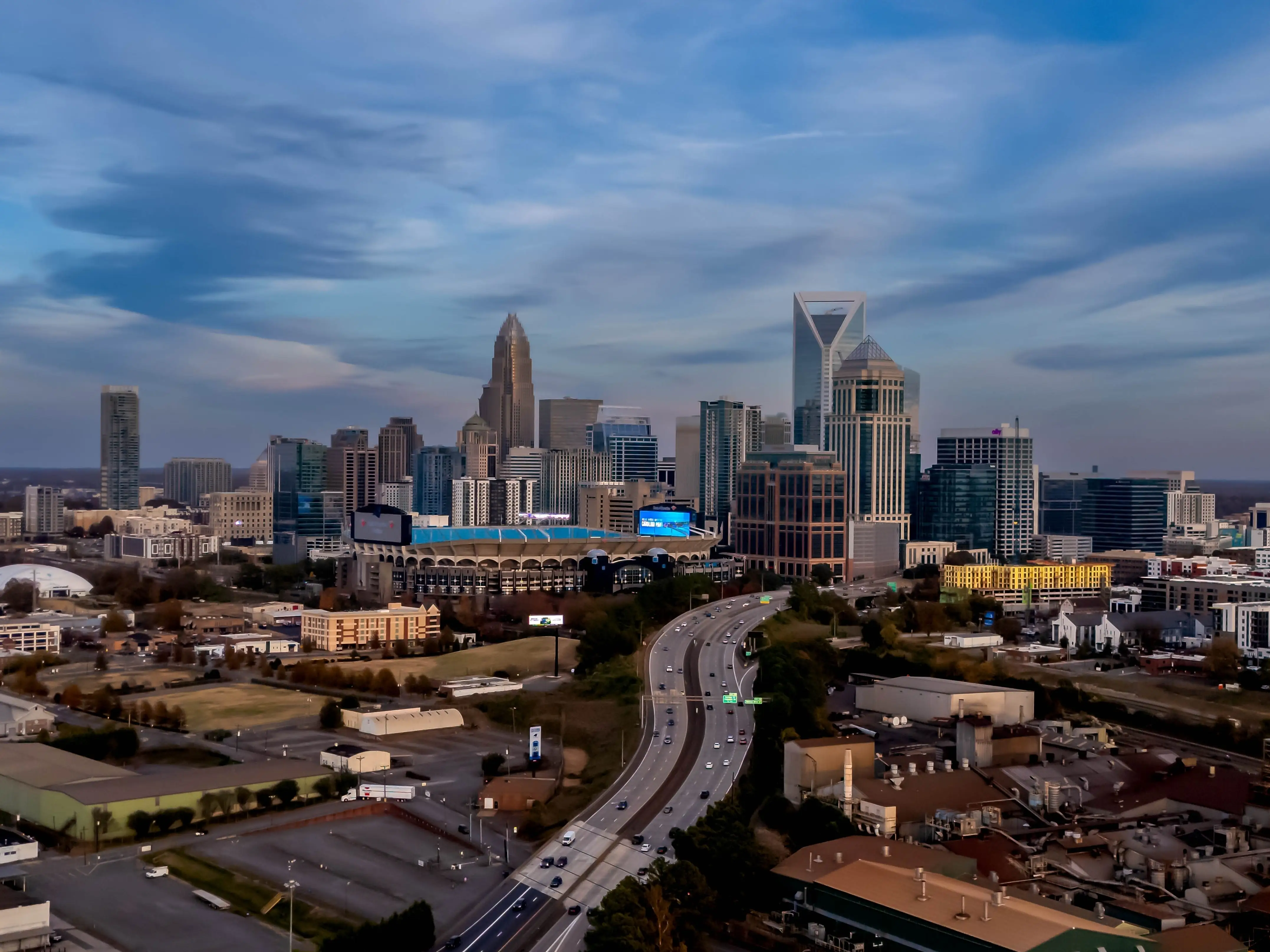 November 13, 2023 - Charlotte, North Carolina, USA: Charlotte is the most populous city in the U.S. state of North Carolina. Located in the Piedmont, it is the 16th-most populous city in the U.S.