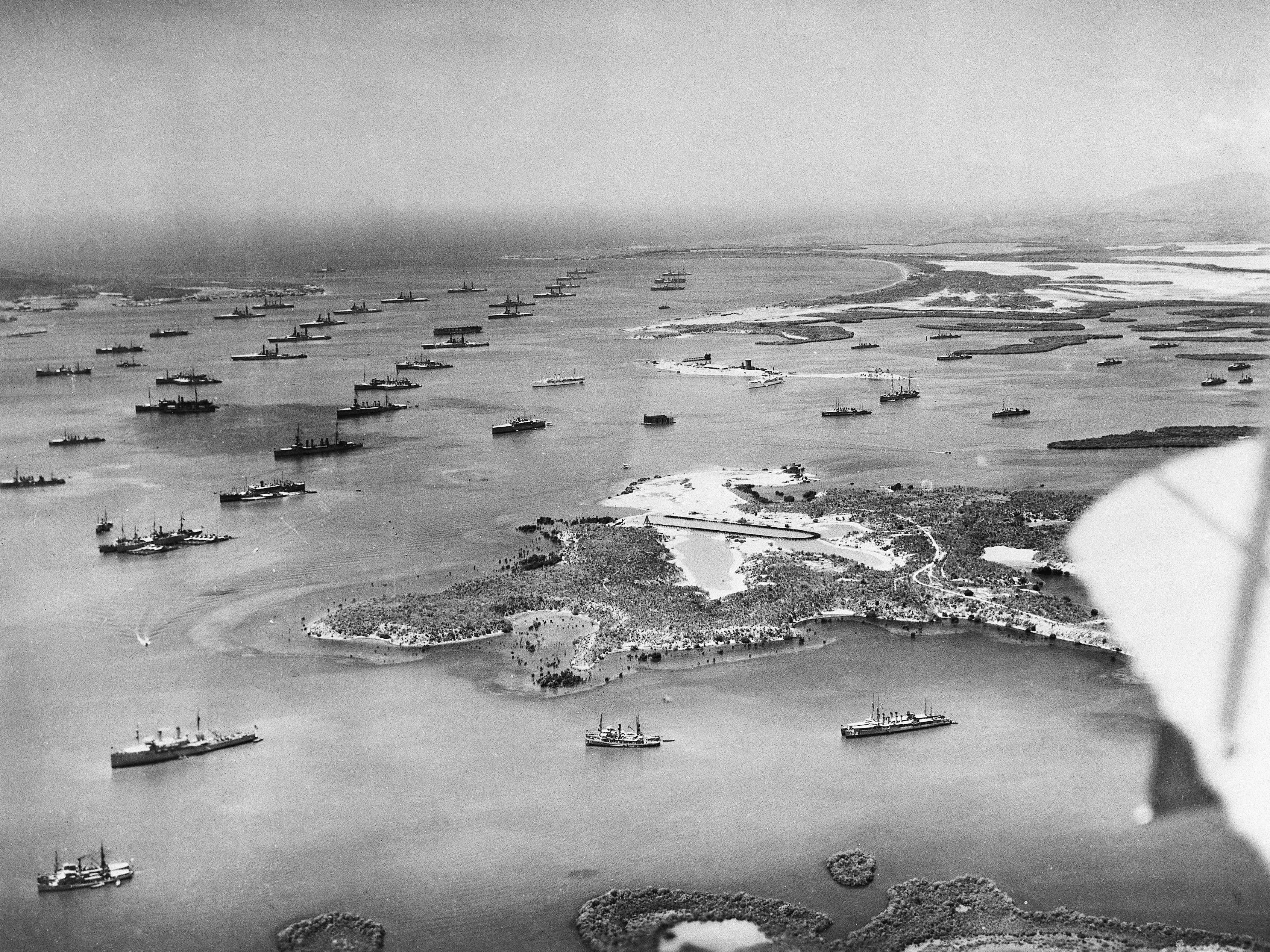 U.S. Fleet in Guantanamo Bay, 1927.