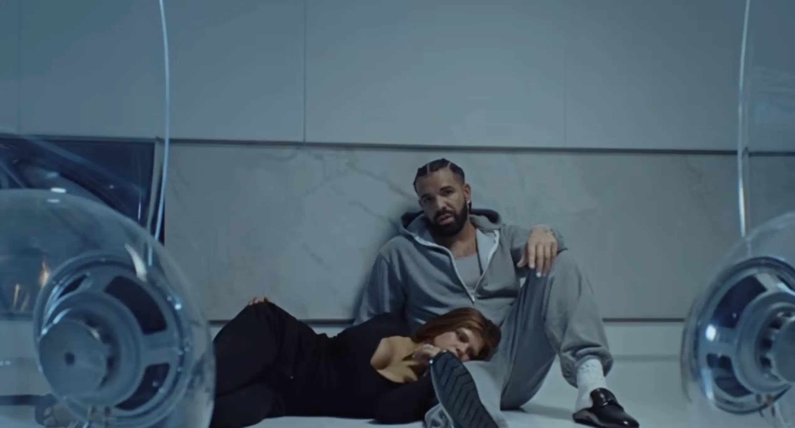 still of drake from janice stfu music video