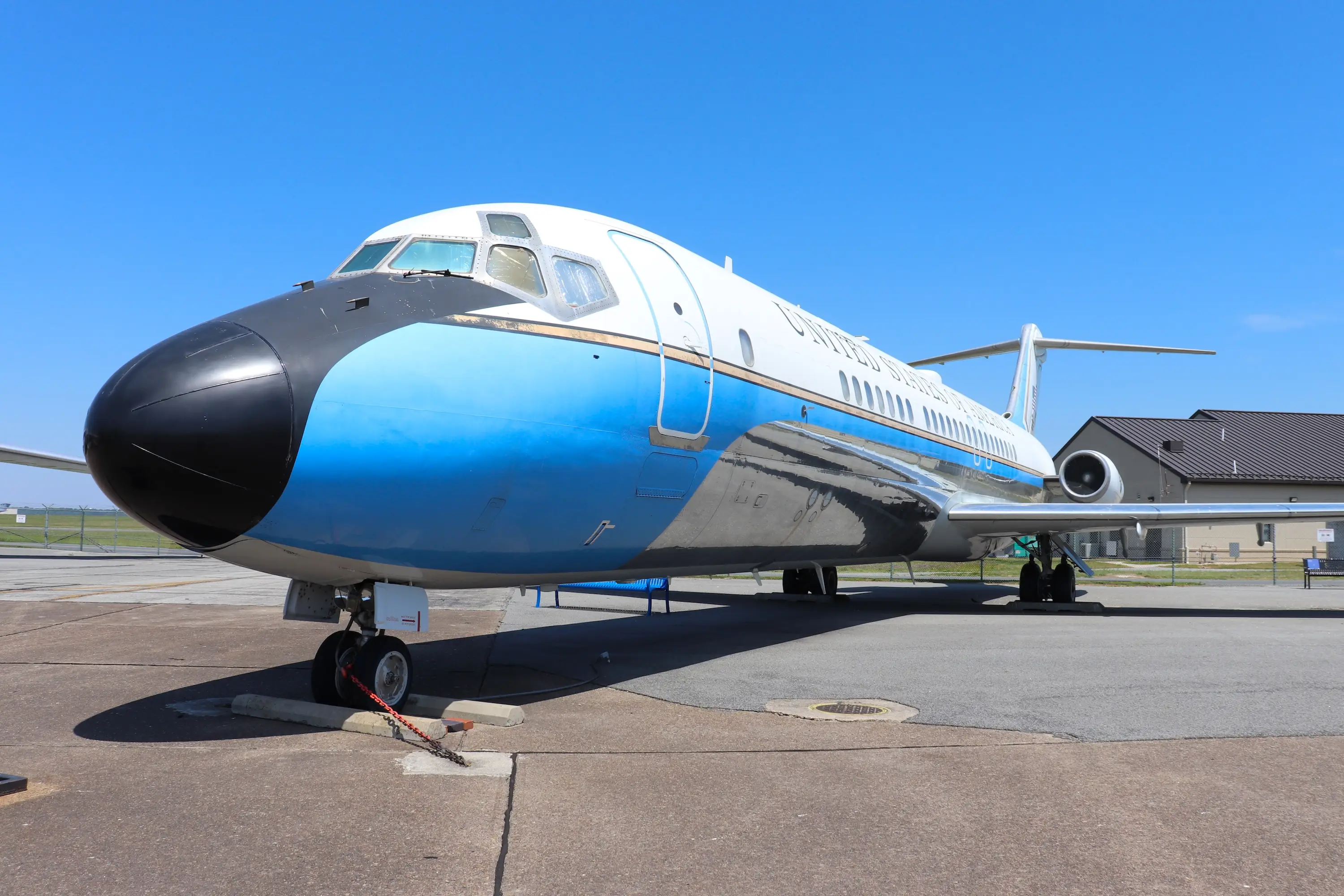 The VC-9C at the Air Mobility Command Museum.
