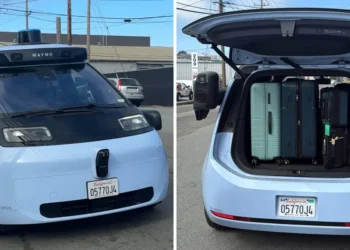 We tried out Waymo’s spacious new robotaxi Ojai. It glitched, but we had way more space and could fit in 6 suitcases.