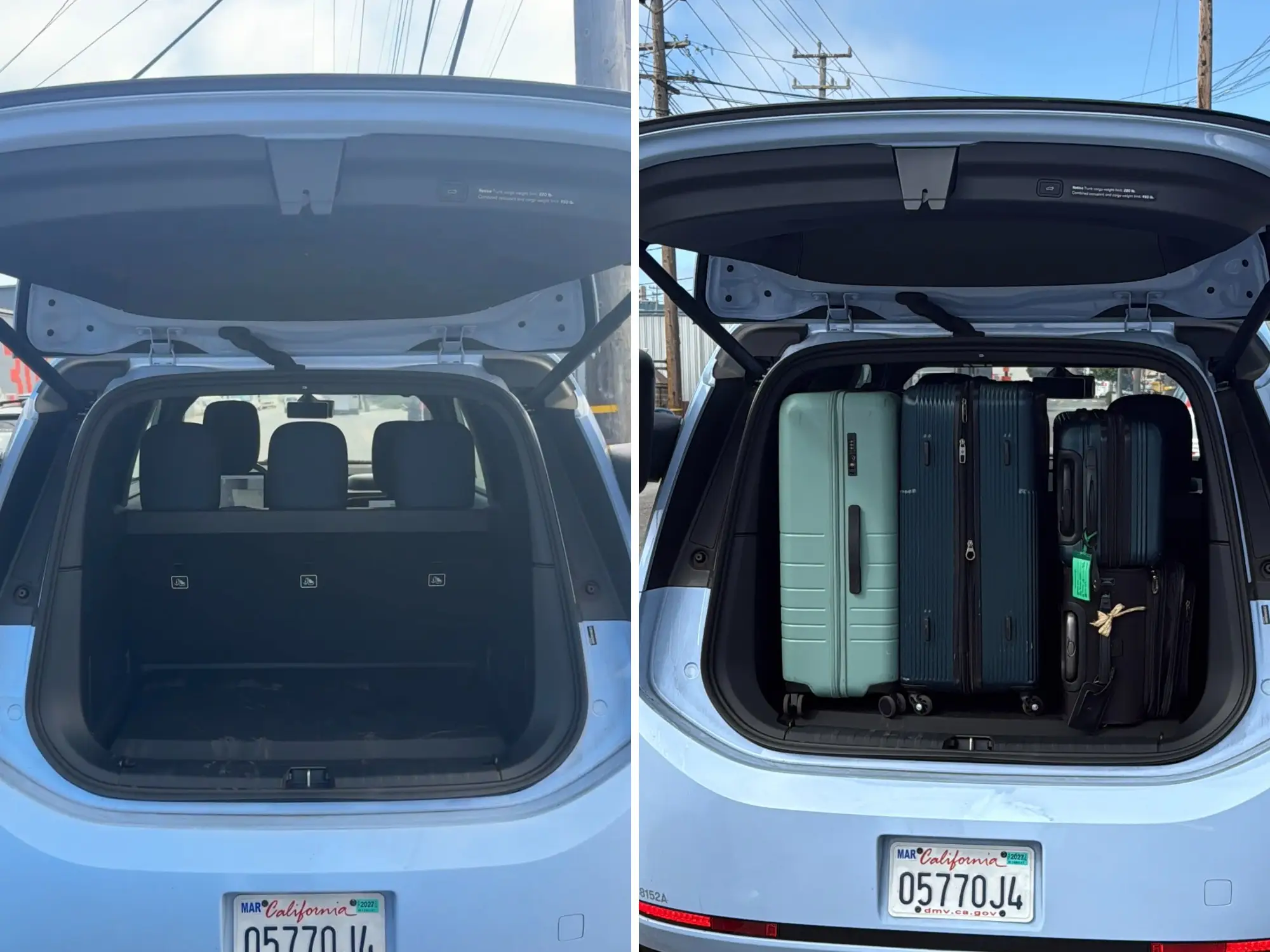 Waymo Ojai trunk