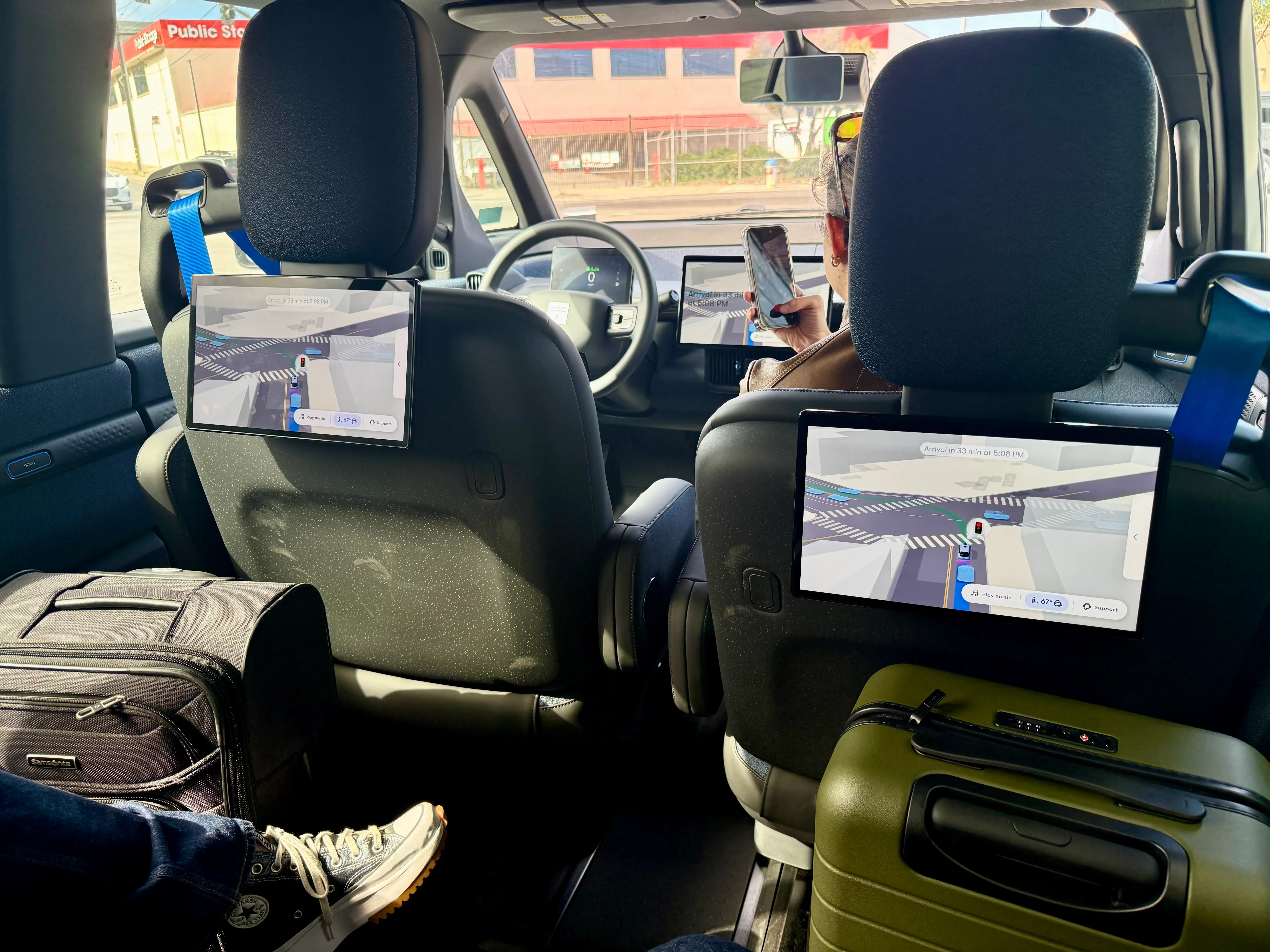 Waymo Ojai interior