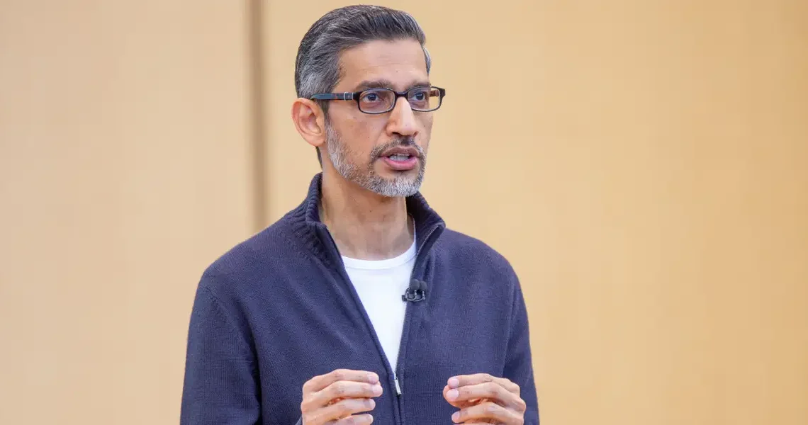 Sundar Pichai said a Google AI Search result was ‘more opinionated than it should be’