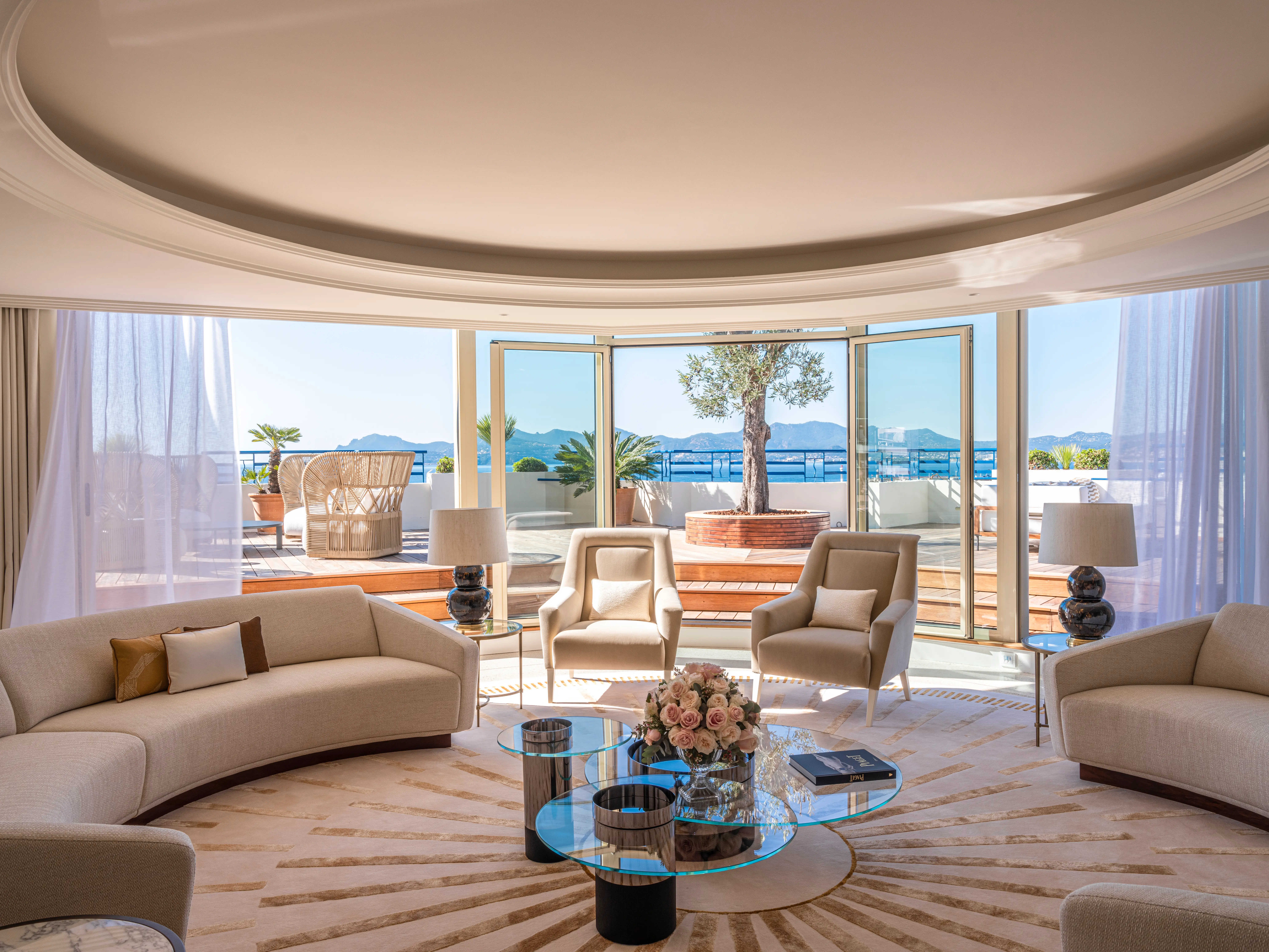 Penthouse apartments at Hôtel Martinez