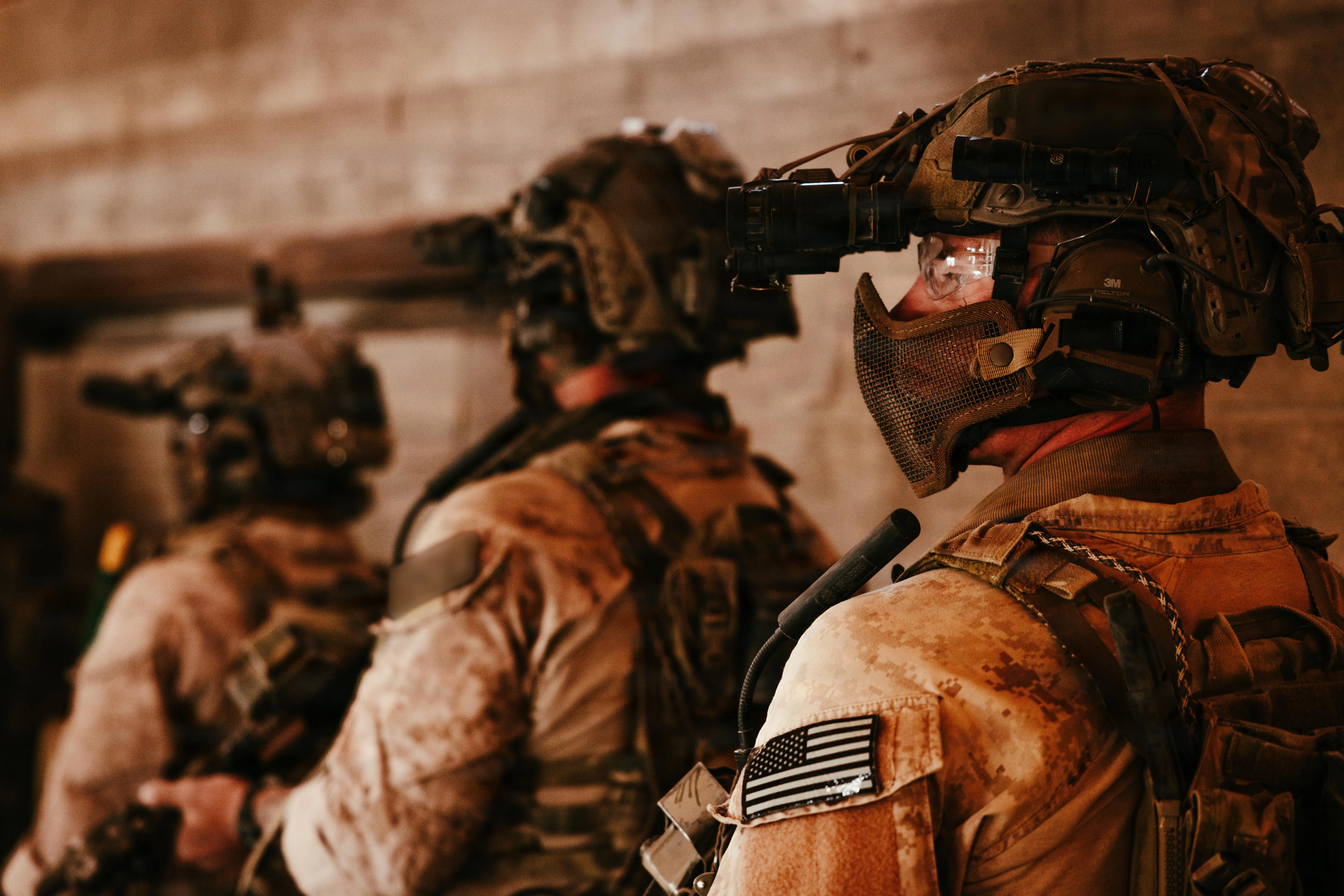 US Marine Raiders perform a simulated raid, March 13, 2026.