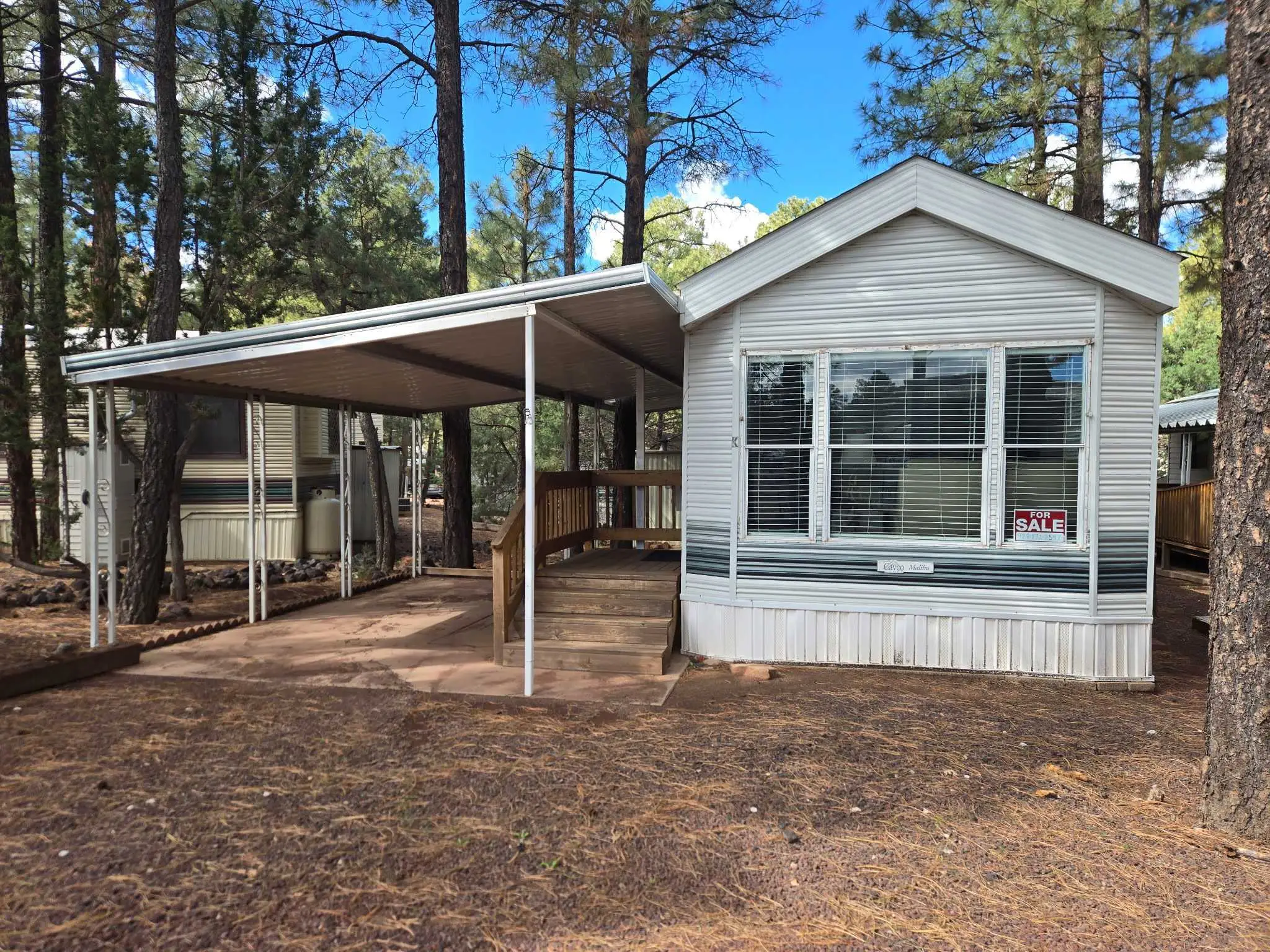 Trailer home for Lori Bufka's mom