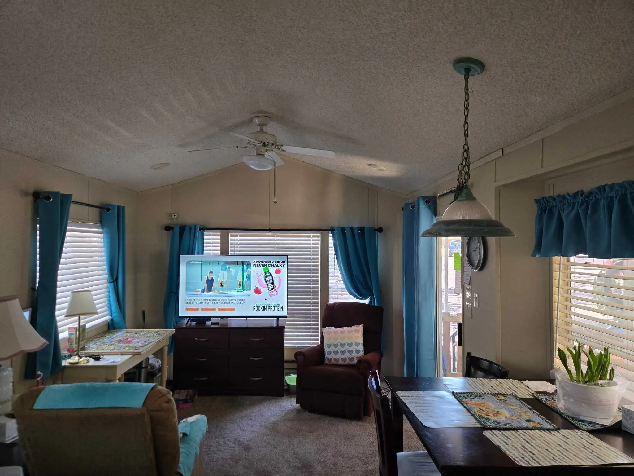 Lori Bufka's mom's living room