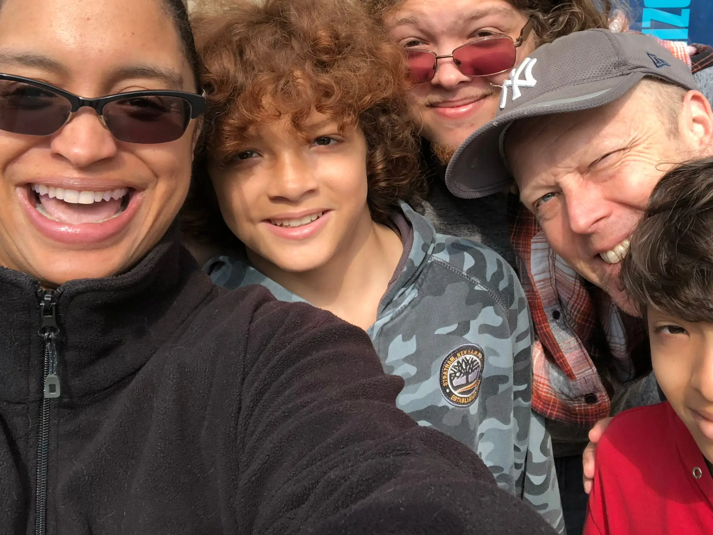 Susan Teresa and her family