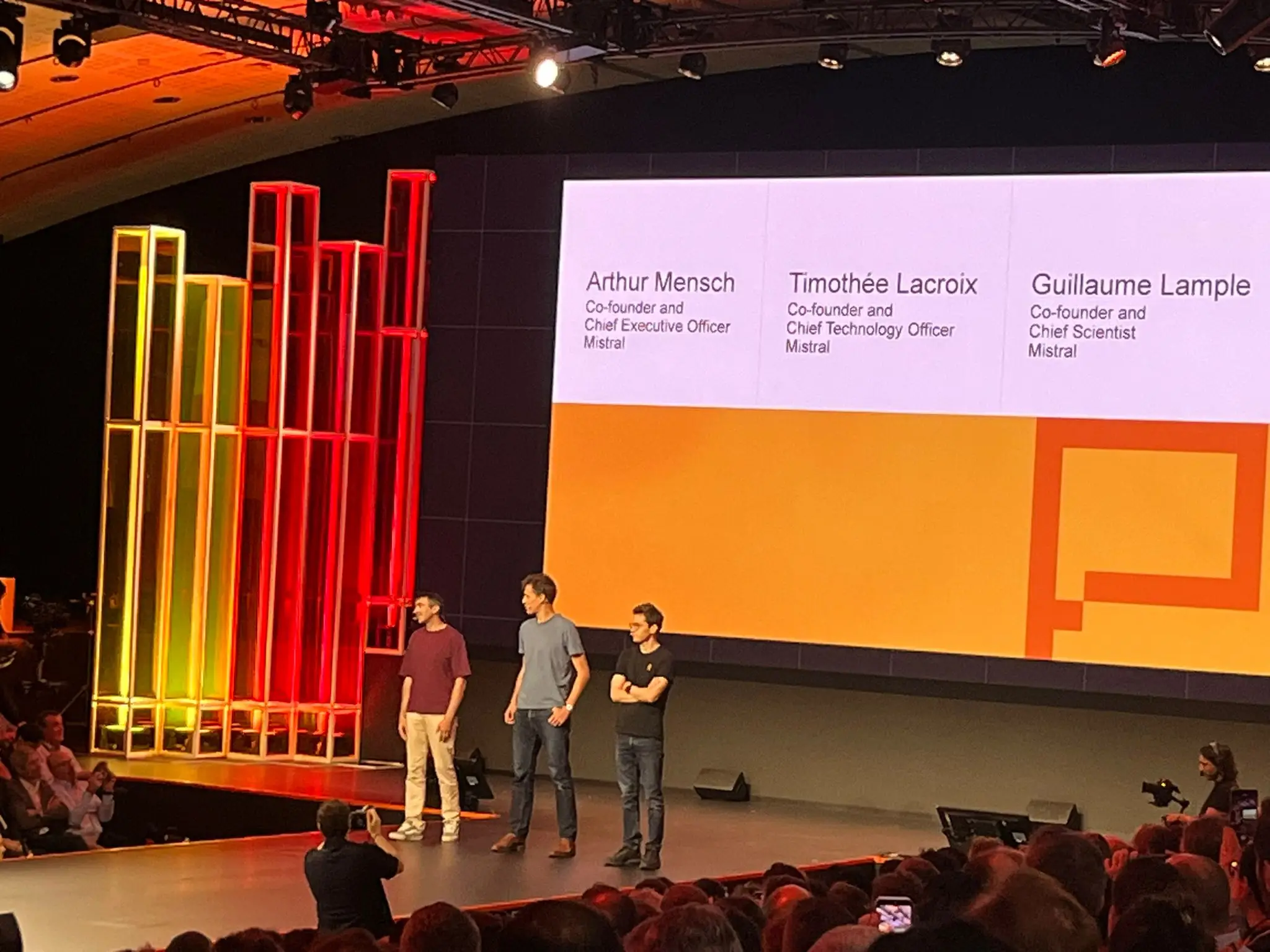 Timothée Lacroix, Arthur Mensch, and Guillaume Lample