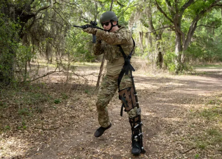 The US Army built an exoskeleton for injured troops to stand and walk for themselves from combat