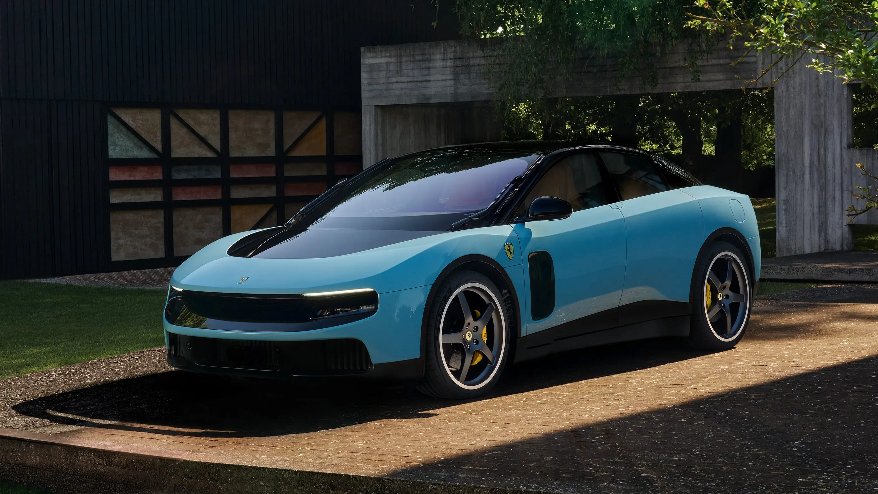 Ferrari announced its first EV, the Ferrari Luce, on Monday.