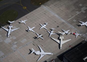 Want to track the apocalypse? Follow the billionaires’ jets.