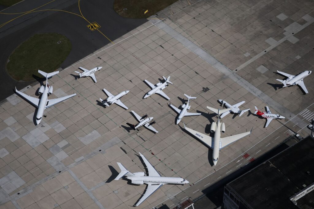 Want to track the apocalypse? Follow the billionaires’ jets.