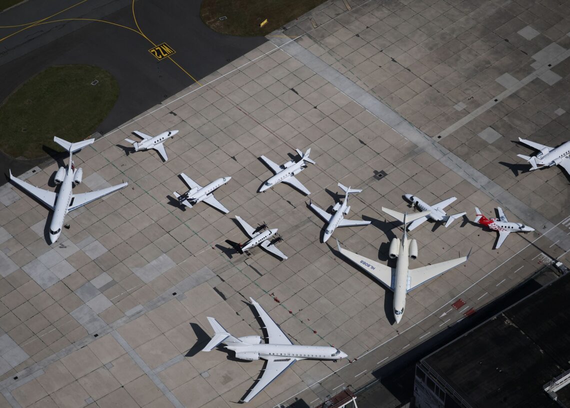 Want to track the apocalypse? One theory: Follow the billionaires’ jets.