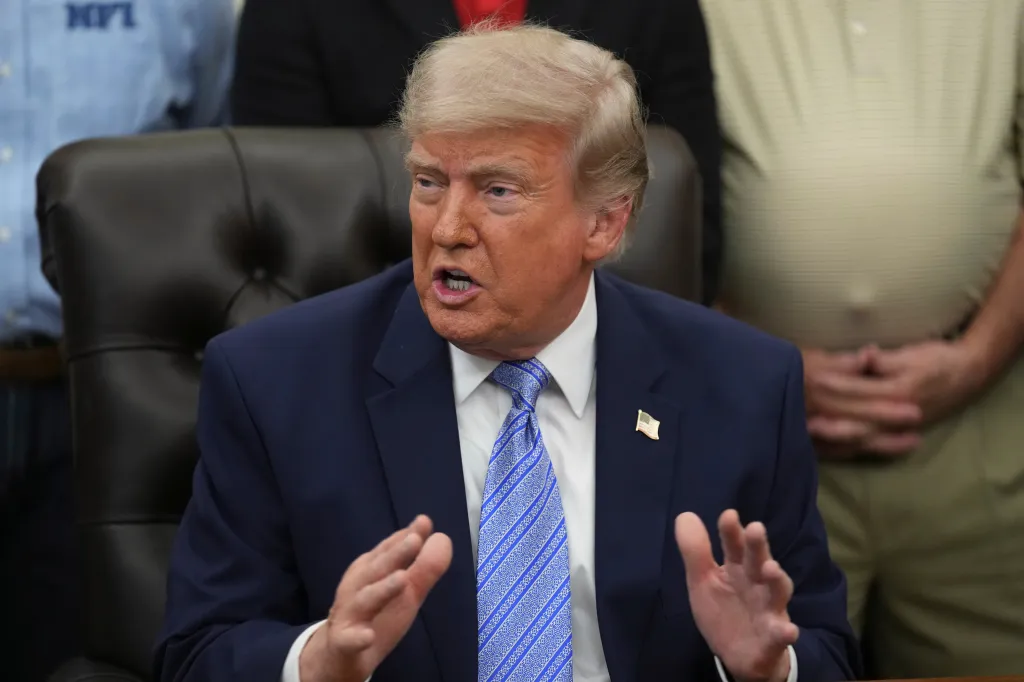 Donald Trump speaks