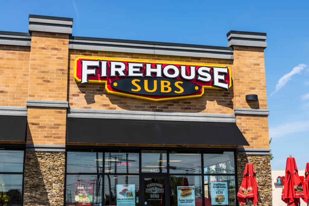 Firehouse Subs fast casual restaurant.