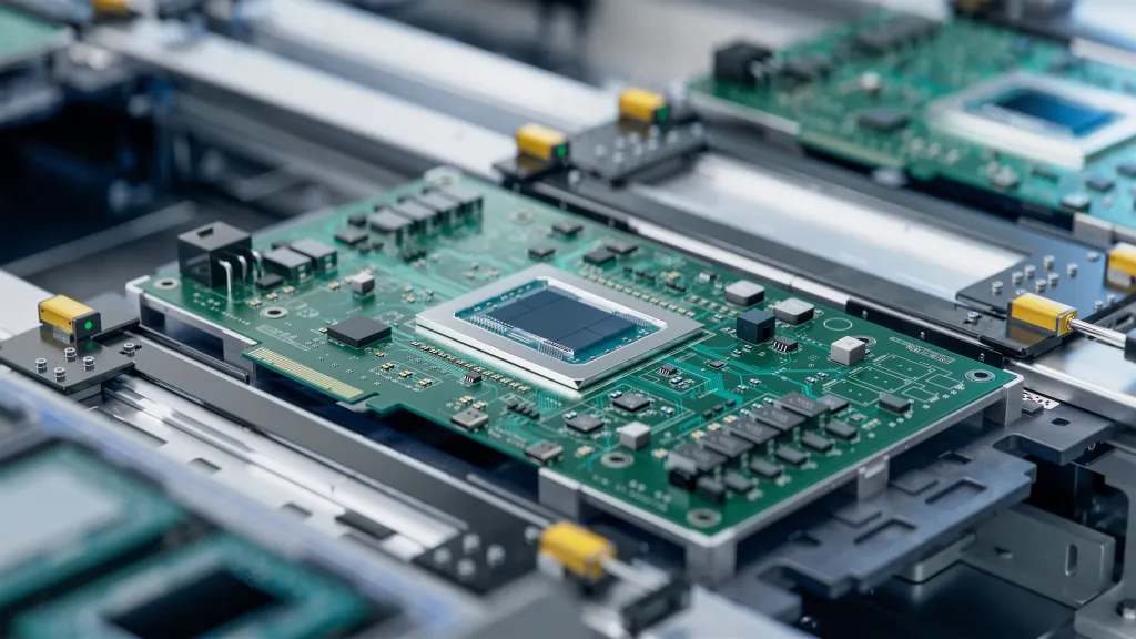 Circuit Board with Advanced Microchip