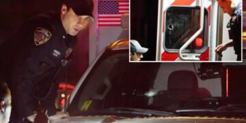NYC ambulance hit by gunfire as EMTs help teen shot in the Bronx