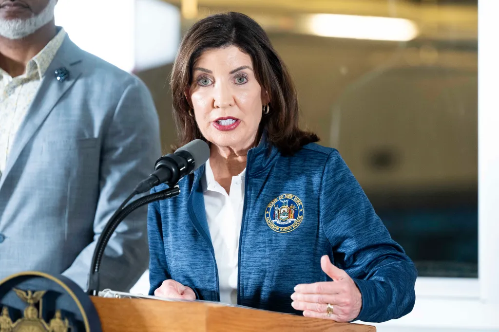 NY Gov. Kathy Hochul speaks