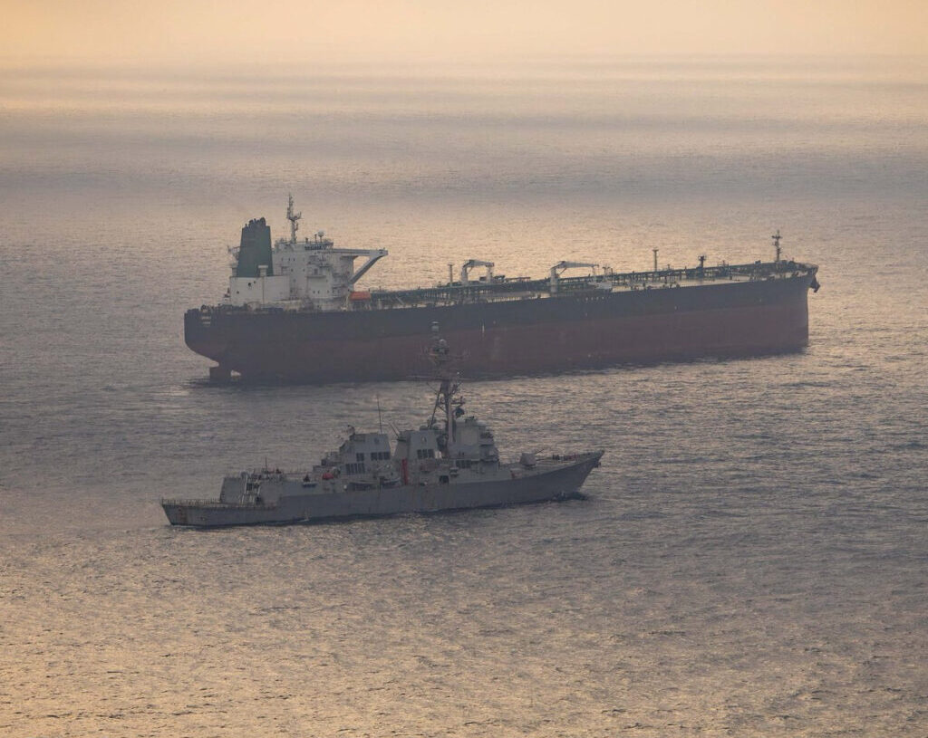 U.S. strikes Iran in response to attacks on warships, military says