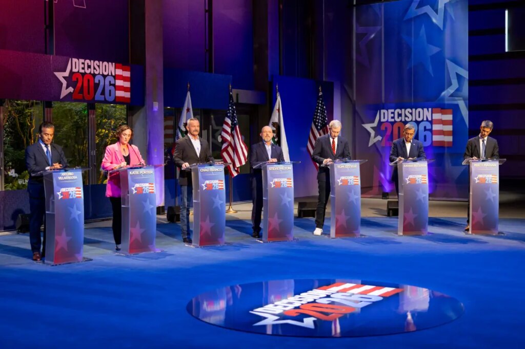 Dem candidates make stunning debate pledges that’ll infuriate most Californians