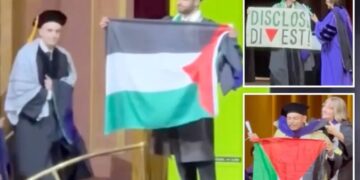 Anti-Israel grads disrupt another CUNY law-school ceremony