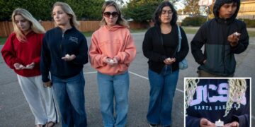Candlelight vigil for rape survivor draws UCSB community