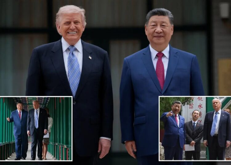 Trump, Xi ‘settled a lot of different problems’ others couldn’t, prez says at China summit