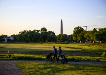 Those who love this D.C. park fear Trump’s golf proposal will push them out