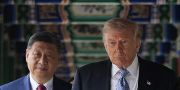 Trump’s China summit shows toll of a difficult year for the president