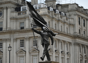 Everything We Know About the New Banksy Statue That Appeared in London Overnight