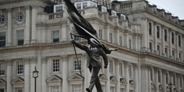 Everything We Know About the New Banksy Statue That Appeared in London Overnight