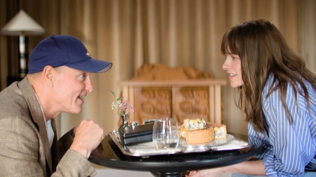 ‘Full Phil’ Review: Kristen Stewart Eats Woody Harrelson Up in Quentin Dupieux’s Slight, Silly Farce
