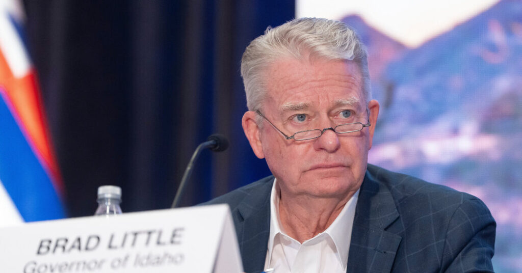 Idaho’s Republican Governor Wins Primary in Race for a Third Term