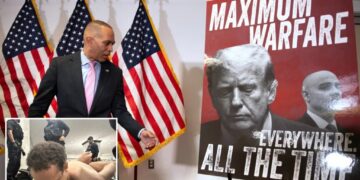 Trump demands Hakeem Jeffries be charged with inciting violence with ‘maximum warfare’ rhetoric