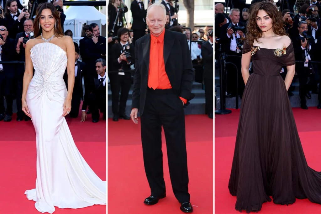 ‘Histoires De La Nuit (The Birthday Party)’ premiere red carpet at Cannes Film Festival 2026: Eva Longoria, Stellan Skarsgård, Ariana Greenblatt and more