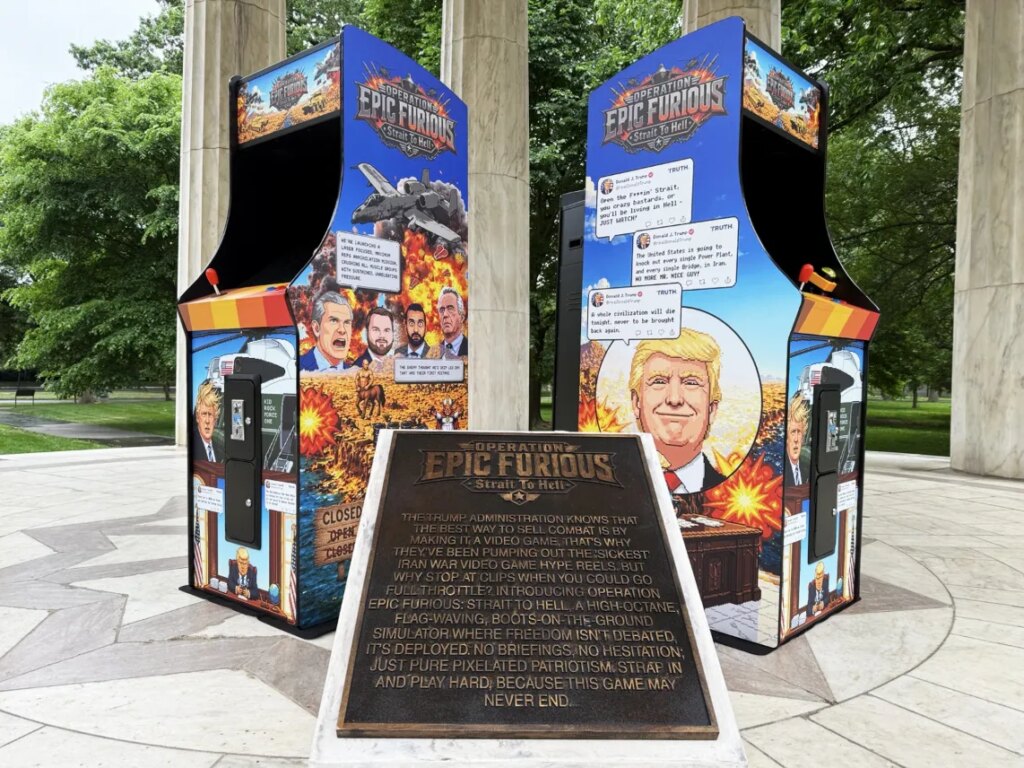 There’s an Unhinged New Video Game About Trump and the Iran War