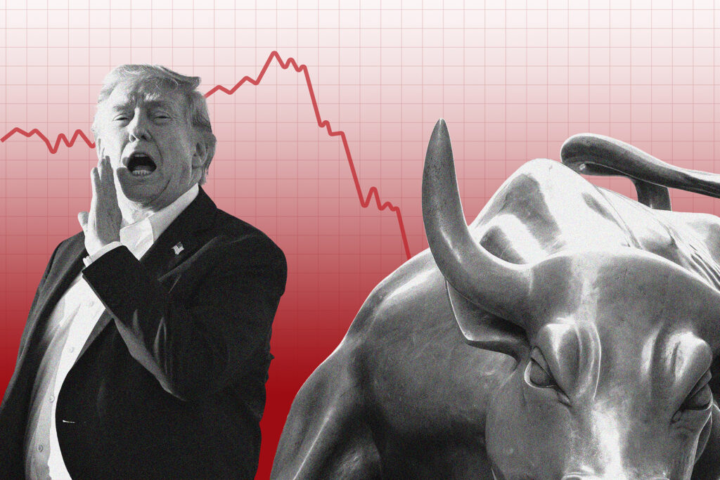 The stock market has got to tune out Trump