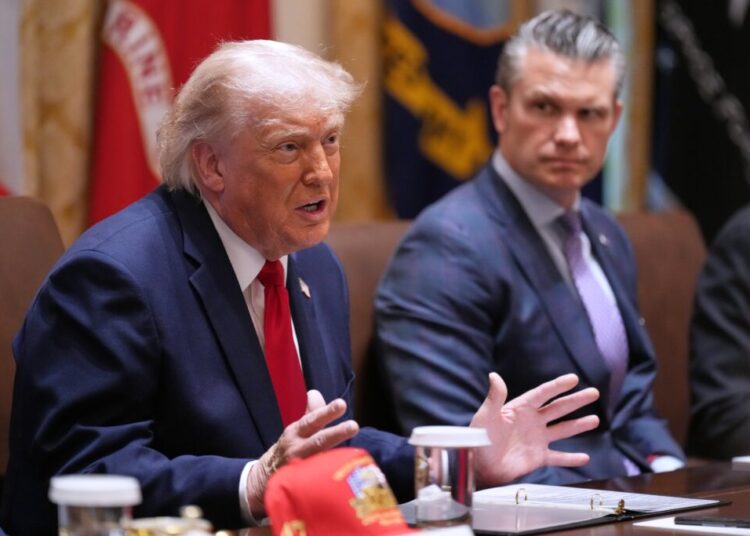 U.S. and Iran trade fresh strikes as Trump holds to maximum demands